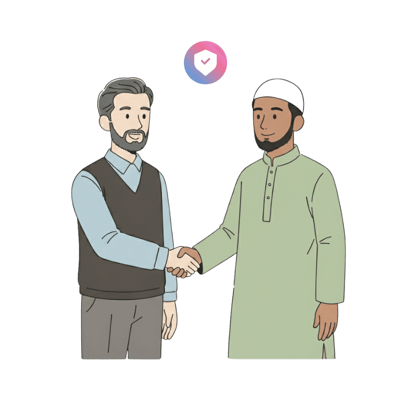 Authenticity & Trust Illustration